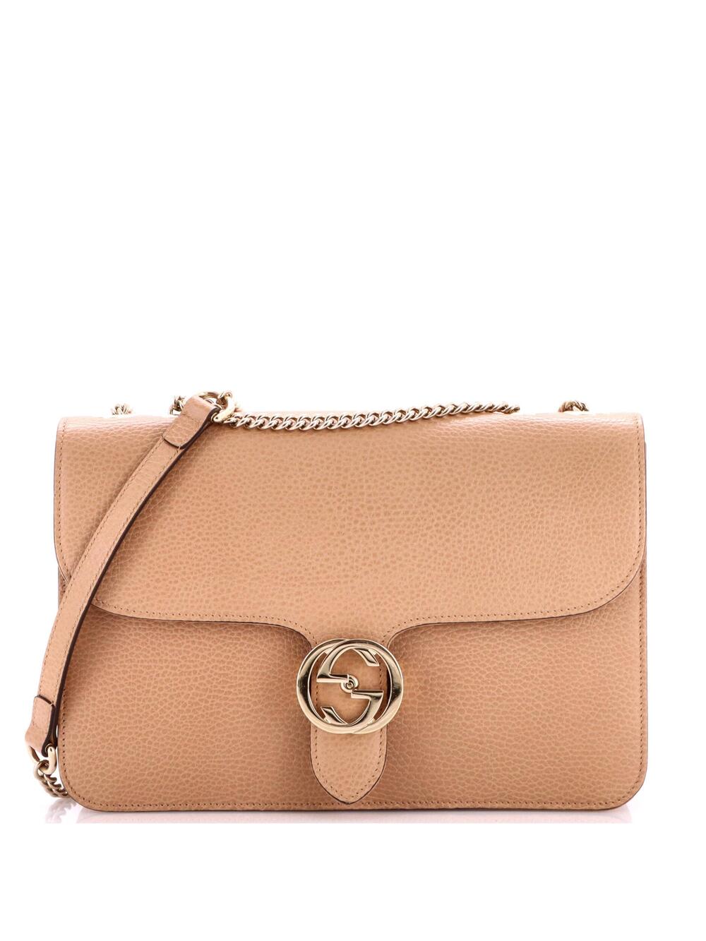 Gucci Interlocking Shoulder Bag Leather #374794G11B